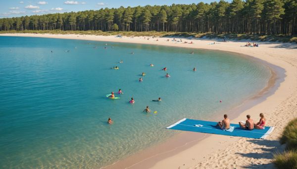Profiter des plages de Sanguinet pour une baignade idéale
